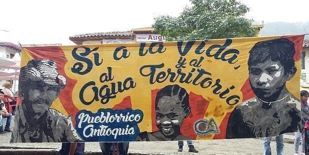 Sí a la vida, al agua y al territorio 