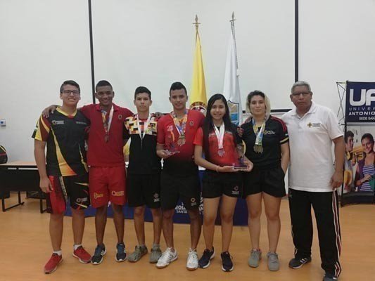 Tenis de mesa Juegos ascún Caribe 2018