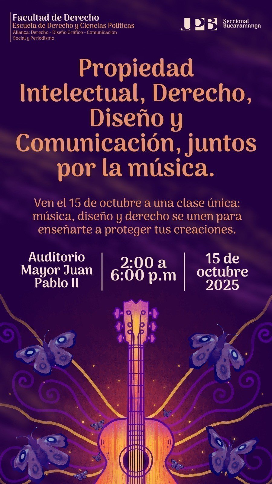 Programación del evento
