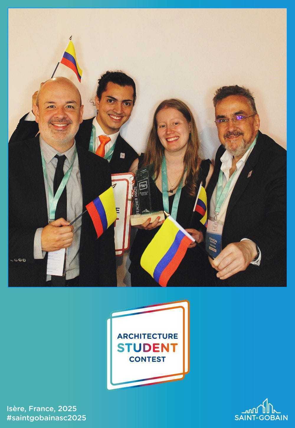 Valentina y Felipe estudiantes de arquitectura