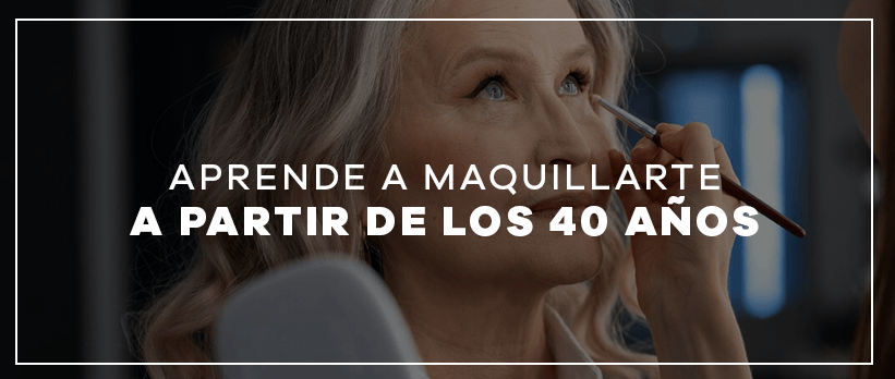 Taller Aprende a maquillarte a partir de los 40 años