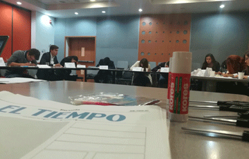 estudiantes de comunicación en El Tiempo