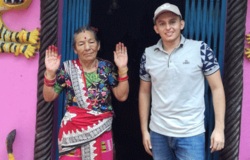 nepal estudiante